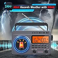 Sunoony BX-A22G Portable Radio with NOAA Alert — image 2