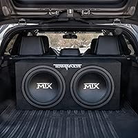 MTX TNE212D Dual 12-Inch Subwoofer Enclosure — image 5