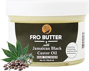 Fro Butter Jamaican Castor Oil Hair Thickener Treatment 8oz Review