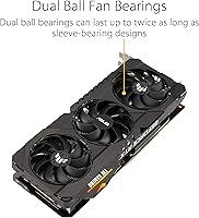 ASUS TUF Gaming NVIDIA GeForce RTX 3070 Ti OC Edition Graphics Card 8GB GDDR6X — image 3