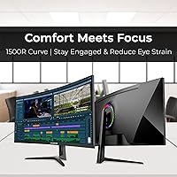 Deco Gear 34-Inch Curved Ultrawide Monitor DGLUX340 — image 4