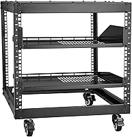 VEVOR 9U Open Frame Server Rack — image 1