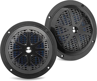 Pyle PLMR51B 5.25 Inch Dual Marine Speakers