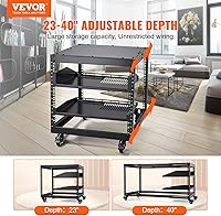 VEVOR 9U Open Frame Server Rack — image 2