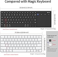 CZUR TouchBoard Pro Bluetooth Keyboard with Touchpad — image 6