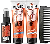 Wild Willies Beard Care Kit, 2-Pack (4oz Shampoo & Conditioner) — image 1