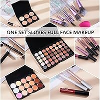 pomcral Makeup Kit for Girls, 40 Colors Eyeshadow Palette & Lip Gloss Set — image 7