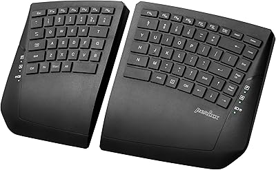 Perixx PERIBOARD-624B Wireless Ergonomic Split Keyboard