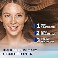 PureNaturis Organic Rosemary Black Rice Water Shampoo & Conditioner Set — image 7