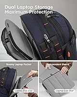 Tolaccea Carry on Travel Backpack 40L-50L for Men & Women — image 4