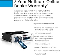 BOSS Audio Systems MR508UABW Marine Boat Stereo — image 3