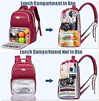 Weitars Insulated Lunch Backpack with Cooler for 15.6-inch Laptop — image 4