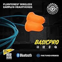 Plugfones Basic Pro Bluetooth Foam Earplug Headphones — image 2