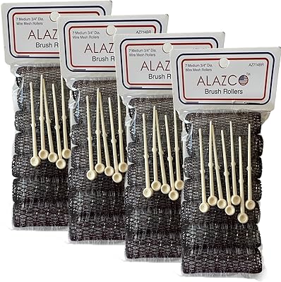 ALAZCO 28 pc Vintage Style Hair Roller Set