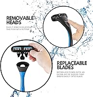 Metablade Back Shaver for Men - Long Handle with Ultra Wide Blades — image 5