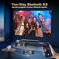 TMY 1080P Projector with WiFi and Bluetooth — image 6