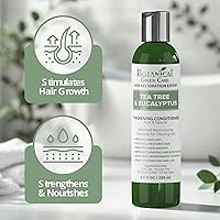 Botanical Green Care Tea Tree & Eucalyptus Thickening Conditioner — image 3