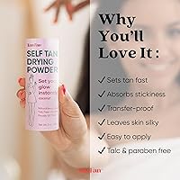 Tan Fan Self Tan Drying Powder Kit – Coconut 3oz — image 5