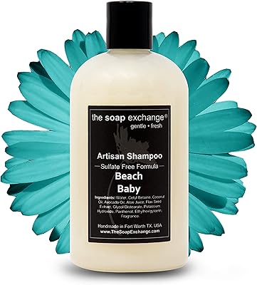 The Soap Exchange Hair Shampoo Beach Baby 12 fl oz