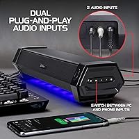 ENHANCE Gaming Computer Speakers Sound Bar — image 4