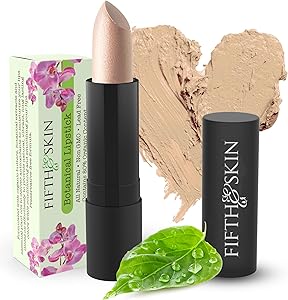 Fifth & Skin Botanical Lipstick Jicama Review