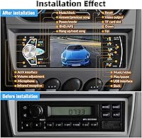 UNITOPSCI UT-4022D Car Stereo with Bluetooth and Backup Camera — image 7