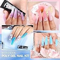 Morovan 48 Colors Poly Gel Nail Set — image 8