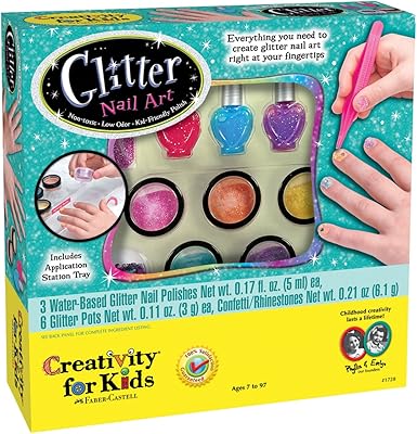Creativity for Kids Glitter Nail Art Kit
