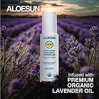 ALOESUN Organic Coconut Tanning Oil Spray 3.4 Oz — image 8