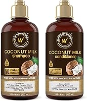 WOW Skin Science Coconut Milk Shampoo and Conditioner Set - 33.82 Fl Oz — image 1