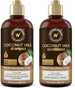 WOW Skin Science Coconut Milk Shampoo and Conditioner Set - 33.82 Fl Oz Review