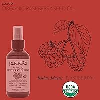 PURA D'OR Organic Raspberry Seed Oil 3.38oz — image 4