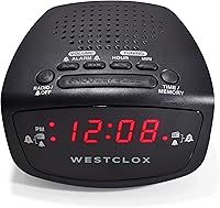 Westclox Dual Alarm Clock Radio — image 3