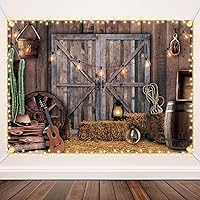 Moukeren 13 x 6 ft Western Party Backdrop — image 1