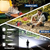 GIDEZH 30000mAh Hand Crank Emergency Radio — image 5