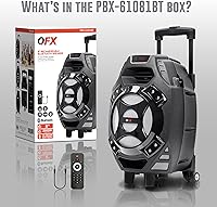 QFX PBX-61081 Rechargeable Portable Speaker — image 5