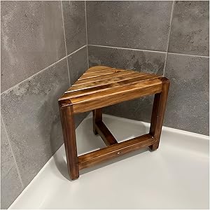 DITAVN Shower Foot Rest 12 in, Corner Shower Stool for Shaving Legs Review