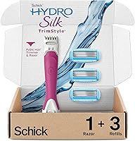 Schick Hydro Silk Trimstyle Bikini Razor with Trimmer, 5 Blade, 6 Count — image 2