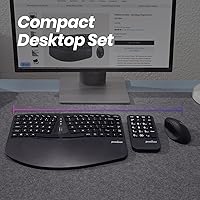 Perixx PERIDUO-606A 3-in-1 Wireless Ergonomic Keyboard & Mouse Set — image 8
