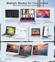 FOPO 14″ Triple Monitor Laptop Screen Extender S7 — image 6