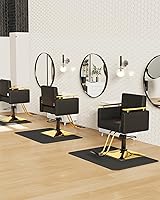 Baasha Black and Gold Salon Chair — image 2