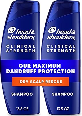Head & Shoulders Clinical Dandruff Defense + Dry Scalp Rescue Shampoo 13.5oz