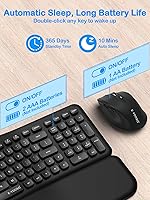 E-YOOSO Ergonomic Wireless Keyboard and Mouse Combo — image 7