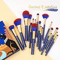 Docolor 19-Piece Ancient Egyptian Makeup Brush Set — image 2