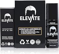 Elevate Hair Building Fibers 3-in-1 Kit (Dark Brown) — image 6