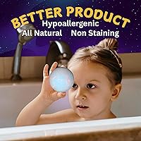 EvolutionUSA Space Bath Bombs for Kids - 6 Pack with Hidden Toy — image 6