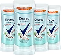Degree Advanced Antiperspirant Deodorant Move Fresh Coconut 4 Count 72-Hour Protection — image 1