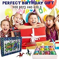 Mineral Me California Bath Bombs for Kids with Dragon Egg Toys - 12 Organic Fizzies — image 7