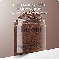 THE ACT Coffee Body Scrub with Salt & Cocoa – 10.58 oz — image 2