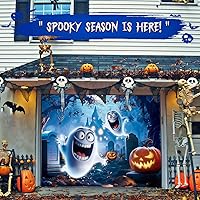 YUSPENYE Halloween Garage Door Decoration 7x9 ft — image 5